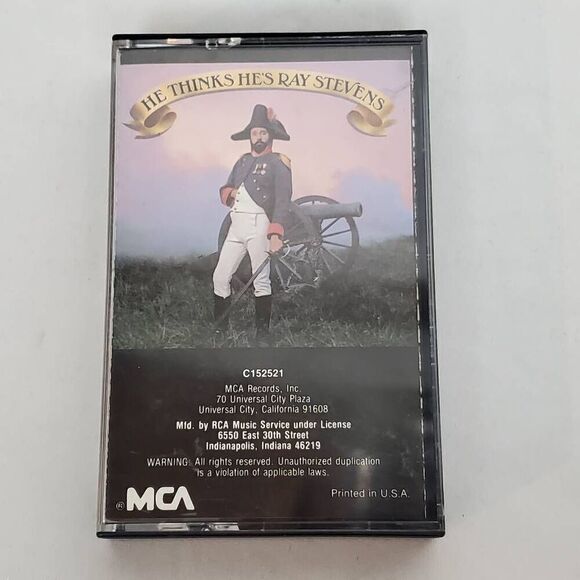 Ray Stevens, He thinks He's Ray Stevens, Cassette Tape, MCA 1984, Tested and wor - Picture 1 of 5